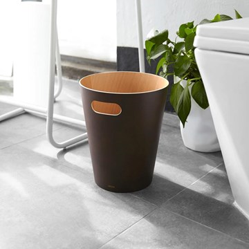 Papelera espresso 7.5L WOODROW