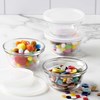 Set 4 compoteras con tapa 177ml CRYSTAL