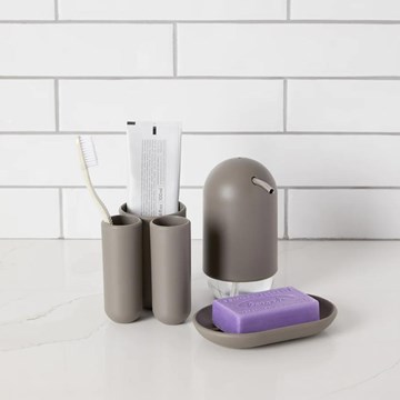 Porta cepillos gris TOUCH