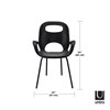Silla negra OH CHAIR