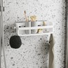 Estante para baño blanco FLEX-GEL