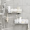 Estante para baño blanco FLEX-GEL
