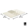 ESCURRIDOR C/REPASADOR LINO UDRY PEG
