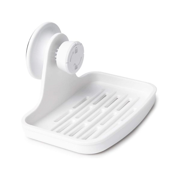 Jabonera para pared blanca FLEX-GEL