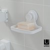 Jabonera para pared blanca FLEX-GEL