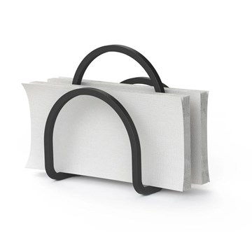 Servilletero negro SQUIRE