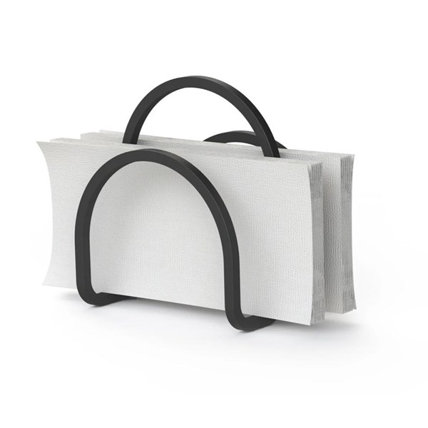 Servilletero negro SQUIRE