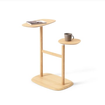 Mesa auxiliar natural SWIVO UMBRA