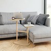 Mesa auxiliar natural SWIVO UMBRA