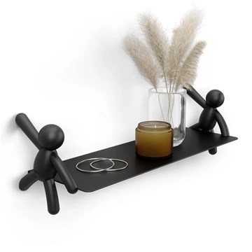 Estante pared negro BUDDY