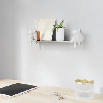 ESTANTE PARED BLANCO BUDDY