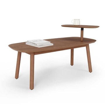 Mesa ratona madera nuez SWIVO 