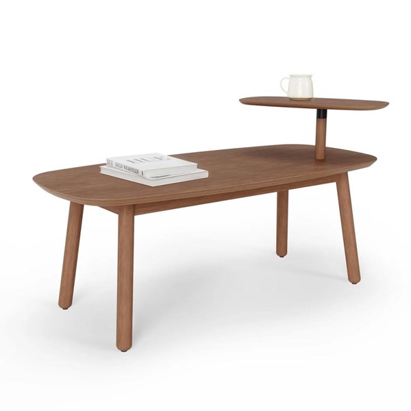Mesa ratona madera nuez SWIVO 