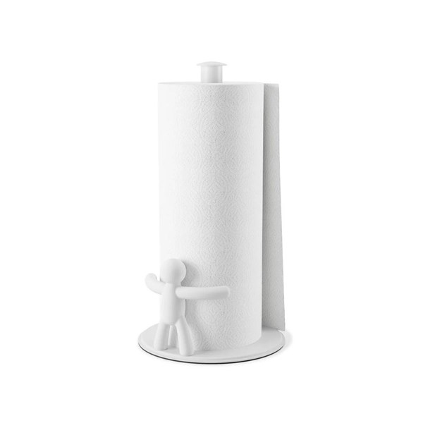 Soporte papel cocina blanco BUDDY