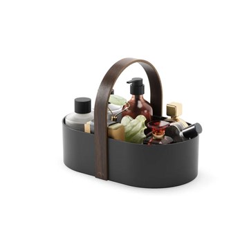 Organizador 14x10cm BELLWOOD negro nuez