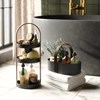 Organizador 14x10cm BELLWOOD negro nuez