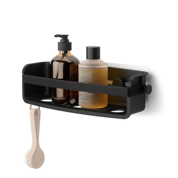 Organizador ducha FLEX negro