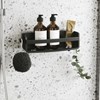 Organizador ducha FLEX negro