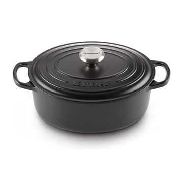 Olla Cocotte ovalada 31cm negro