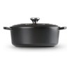 Olla Cocotte ovalada 31cm negro
