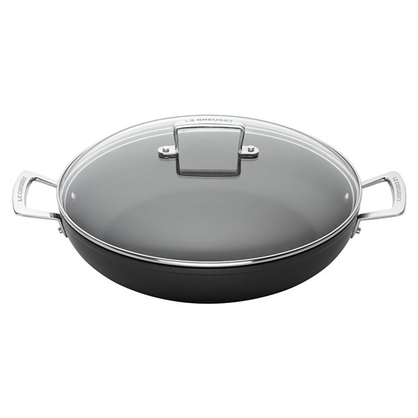 Cacerola baja con asas y tapa 30cm TNS