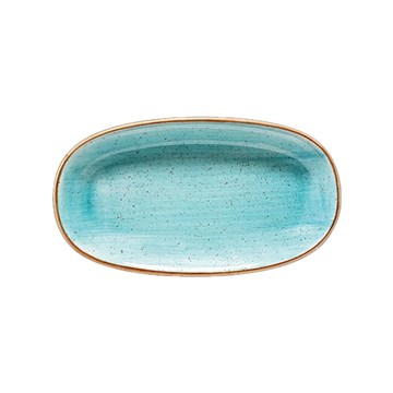 Fuente ovalada 34x19cm AURA AQUA