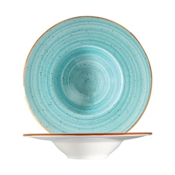Plato hondo pasta 28cm AURA AQUA