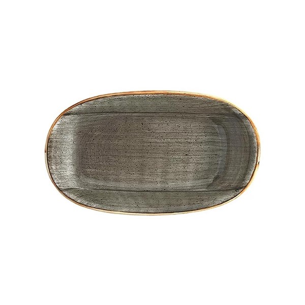 Fuente ovalada 15x8.5CM AURA SPACE
