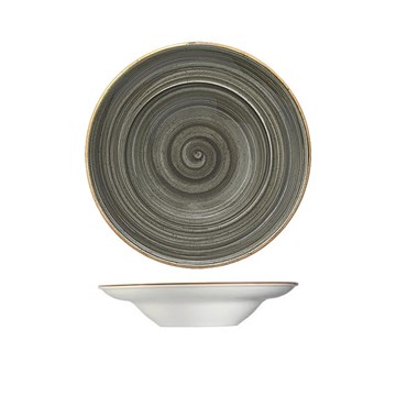 Plato hondo pasta 24cm AURA SPACE