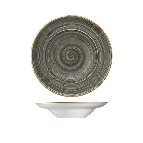 Plato hondo pasta 24cm AURA SPACE