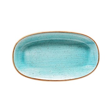 Fuente ovalada 15x8.5cm AURA AQUA