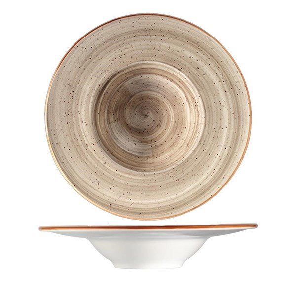 Plato hondo pasta 28cm AURA TERRAIN