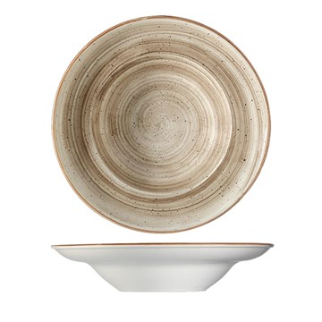 Plato hondo pasta 24cm AURA TERRAIN