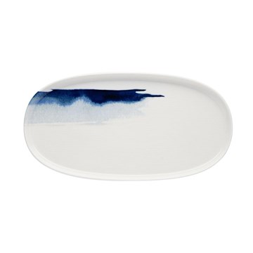 Plato ovalado 30cm BLUE WAVE