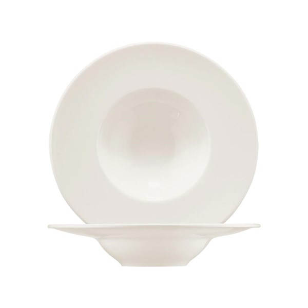 Plato hondo pasta 28cm BLANCO BANQUET