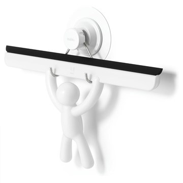 Limpiavidrios adhesivo blanco BUDDY