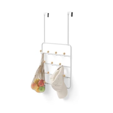 Multi organizador sobre puerta blanco ESTIQUE