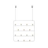 Multi organizador sobre puerta blanco ESTIQUE