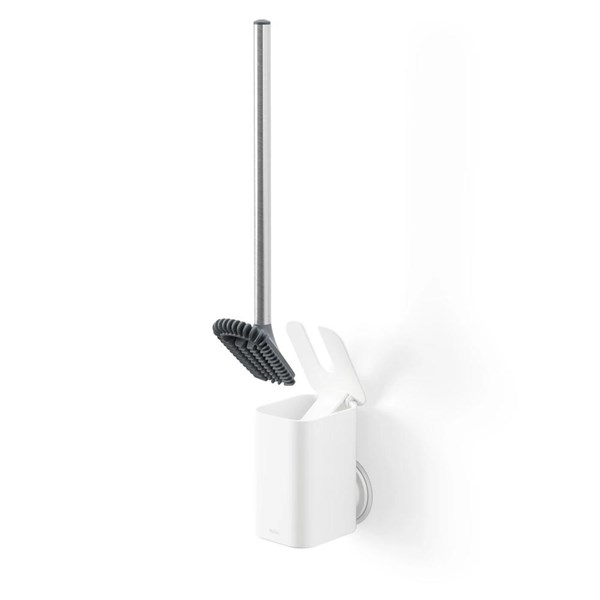 Cepillo sanitario adhesivo blanco FLEX