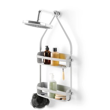 Organizador de ducha gris FLEX