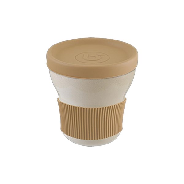 Mug c/protección silicona 300ml SAND