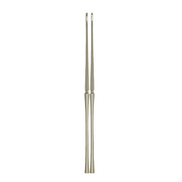 Palitos chinos plateados 23cm DIVA