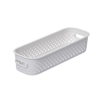 Cesta organizadora blanca Slim ESSENCE