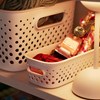 Cesta organizadora blanca Slim SMARTSTORE