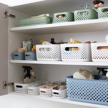 Cesta organizadora Sea salt Slim SMARTSTORE