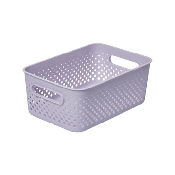 Cesta organizadora lavanda M ESSENCE