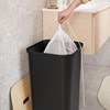 Cesto contenedor negro 53lt COLLECT
