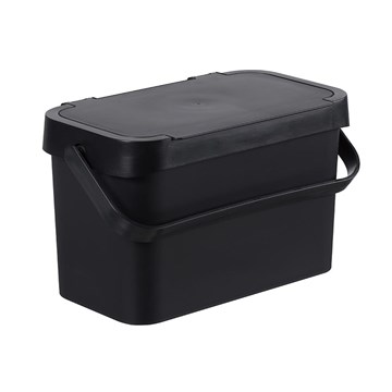 Papelera mini 5L negra Biowaste SMARTSTORE