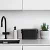 Papelera mini 5L negra Biowaste SMARTSTORE