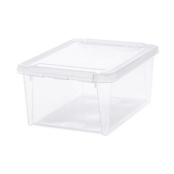 Caja organizadora con tapa 14L HOME